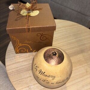 Comfort Candles In Memory In Box A life So Beautiful Memorial Gift